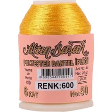 Pileli Store Altınbaşak Oya ve Dantel Ipi 20 gr - Royaleks - No: 600