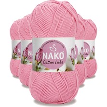 Pileli Store 5 Adet Cotton Lüks Yelek Tunik Kazak Bluz Hırka Ipi Yünü Pembe 97549