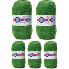 Pileli Store 5 Adet Festival Simli Örgü Ipi Yünü Renk NO:235