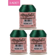 Pileli Store 3 Adet Altınbaşak Oya ve Dantel Ipi 20 gr - Royaleks - No: 417