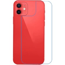 Pileli Store Ally Iphone 12 Mini 5.4 Inch Tempered Arka Kırılmaz Cam KORUYUCU-(5775)