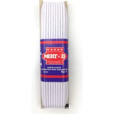 Pileli Store Tekis Lastik Çamaşır Don Etek Bel Paça Lastiği 10 Metre