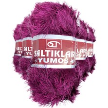 Pileli Store 5 Adet Yumoş Sakallı El Örgü Ipi Yünü 86