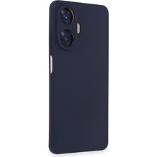 Pileli Store  Realme C55 Kılıf Nano Içi Kadife Silikon - Mor