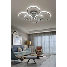 G-Light 6 Lı Dikdörtgen Plafonyer Modern LED Avize