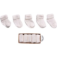 GMG Collection Baby Kutulu Bebek Çorabı , 5'li Set, Hediyelik