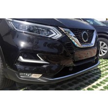 Aktif Oto Krom Nissan Qashqai Sis Farı Çıtası 2 Parça 2017 +