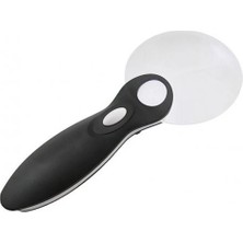 Pileli Store - Kontrolü Için 10X 20X,2LED Işıklı El Büyüteç