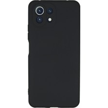 Pileli Store  Xiaomi Mi 11 Lite Kılıf Nano Içi Kadife Silikon - Lacivert