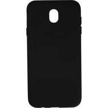 Pileli Store  Samsung Galaxy J7 Pro / J730 Kılıf Nano Içi Kadife Silikon - Siyah