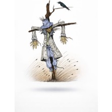 Es Dekor 42X30CM Yüksek Mimarlık Eseri Permanent Boya Dervent Marka Kömür Boya 1 Adet