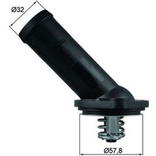 Mahle Matrixzn Termostat 92C Vw A1 1.6tdi Golf Plus 1.6tdi