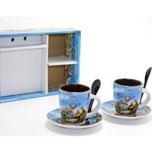 Pileli Store Yöresel Ikili Fincan Seti ALK1565