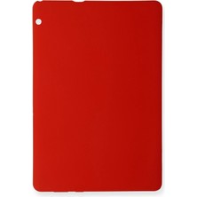 Pileli Store  Huawei Mediapad T5 10 Kılıf Evo Tablet Silikon - Kırmızı