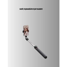 Pileli Store Uzaktan Kumandalı Bluetooth Selfie Çubuğu– Işıklı, 130 cm Ayarlanabilir