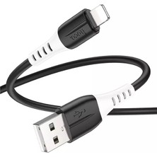 Pileli Store Hoco X82 iPhone Lightning To USB 2.4A Silikon Data ve Şarj KABLOSU-(5775)