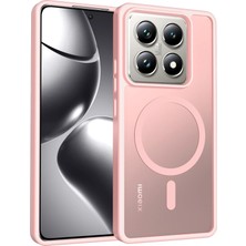 Pileli Store  Xiaomi Mi 14T Pro Jota Magsafe Kapak - Pudra