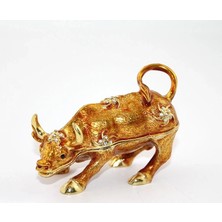 Pileli Store Swaroski Taşlı Tekli Boğa ALK1969