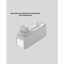 Pileli Store 30W Type C Şarj Cihazı Zamanlayıcılı Çok Portlu Tasarım