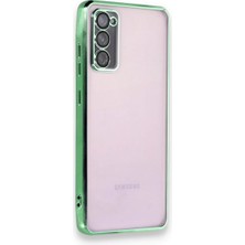 Pileli Store  Samsung Galaxy S20 Fe Kılıf Razer Lensli Silikon - Yeşil