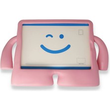 Pileli Store  iPad Pro 11 (2021) Kılıf Karakter Tablet Silikon - Açık Pembe