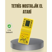 Pileli Store Taşınabilir Tetris Oyunu El Konsolu – Dayanıklı Plastik, Pil ile Çalışan Retro Oyun Aleti