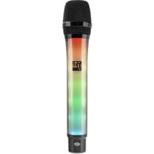 Skygo Profesyonel Kablosuz Uhf Mikrofon Rgb - Siyah Wx-81