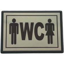 Starseven Yönlendirme Büyük Wc Bay Bayan 13X8,5 cm