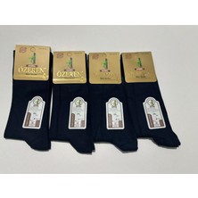 Özeren Erkek Bambu Dikişsiz Çorap 4'lü