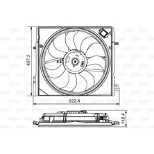 Valeo Matrixzn Fan Motoru Kadjar 1.5dci-1.6dci-1.6dci 4x4 15