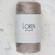 Pileli Store Loren Macrame Sparkle Simli Vizon El Örgü Ipi - Rm