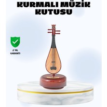 Pileli Store Enstrüman Şeklinde Müzik Kutusu Lüt Tasarım Melodious Music