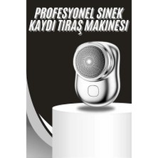 Pileli Store Kablosuz Tıraş Makinesi Günlük Hızlı Taşınabilir Şarjlı Yuvarlak Paslanmaz Çelik