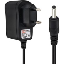 Indispensablely PM-5737 5 Volt - 1 Amper 3.5*1.35 mm Uçlu Plastik Kasa Priz Tipi Adaptör