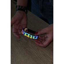 Pileli Store Kedi Harness , Reflektörlü Boyun Tasması - NPC002