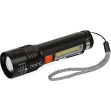 Pileli Store Baretta Br-85 XHP50 LED 5 Fonksiyonlu Şarjlı El Feneri