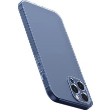 Pileli Store Baseus Simple Case Iphone 12 Pro Max 6.7 Ince Şeffaf Silikon KILIF-(5775)