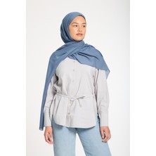 Lavin Scarfs Daily Koleksiyonu Viskon Şal Çivit Mavisi