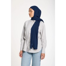 Lavin Scarfs Daily Koleksiyonu Viskon Şal Lacivert
