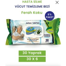 Selped Hasta Silme ve Vücut Temizleme Bezi Ferah Kokulu 30 Yaprak 6'lı PAKET-30X6