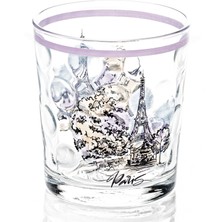 Zenvia Meşrubat Bardağı Paris Desenli 1 ADETSGM08603 (72)
