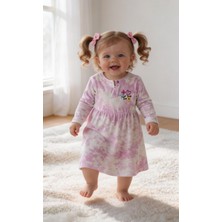 Tongs Bayramlık Pembe Düşler Kız Bebek Elbise