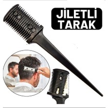 Pileli Store Turk Jiletli Kırık Saç Sakal Düzletme Inceltme Tarağı
