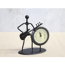 Pileli Store Metal Saatli Gitar Çalan Müzisyen ALK4334