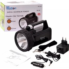 Pileli Store Güvenlik Feneri 30 W Kuvvetinde WT-401