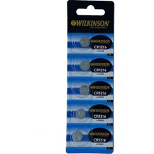 Pileli Store Wılkınson 1216 3V Lityum Düğme Pil 5'li Paket