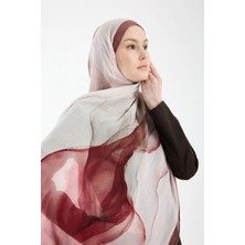 Lavin Scarfs Degrade Motion Koleksiyonu Viskon Şal Gül Kurusu