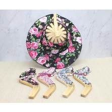 Pileli Store Ahşap Şapkalı Yelpaze ALK3573