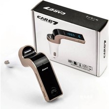 Pileli Store Carg7 Bluetooth Araç Fm Transmitter USB Girişli