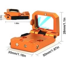 Pileli Store Vism Flipdot Reflex M2 Red Dot Sight - Katlanabilir 22MM Reflex Nişangâh